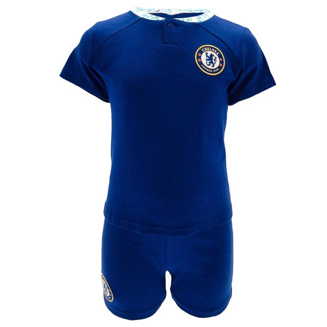 Chelsea FC - Juego de Camiseta y Shorts 2022-23 Bebé (Azul Real)