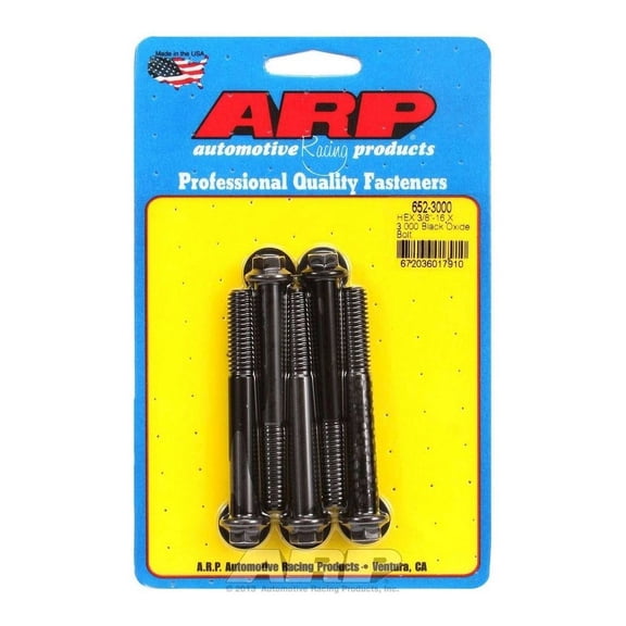 Arp Bolt Kit - 6pt. (5) 3/8-16 x 3.000