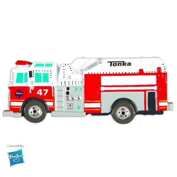 Tonka Fire Truck Personalized Christmas Ornament DO-IT-YOURSELF