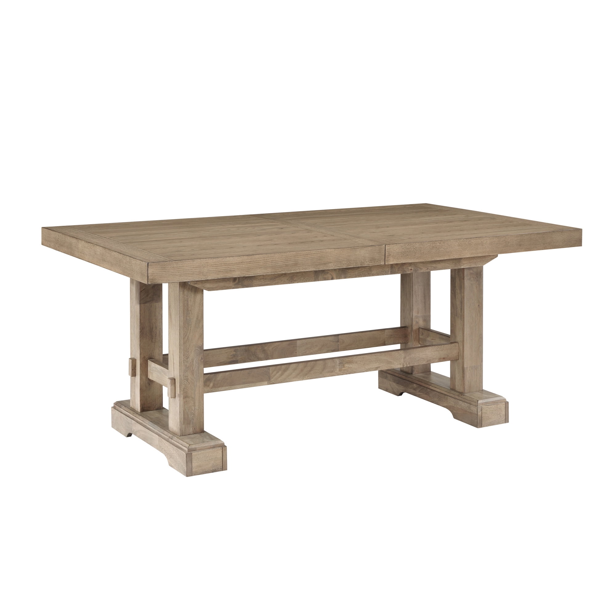 Steve Silver Napa Extandable Weathered Sand Dining Table with Two Leaves
