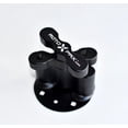 thumbnail image 1 of Rotopax Liquid Storage Container Mount RX-DLX-PM Works With All RotopaX And FuelpaX Containers; Holds One Standard Container; Mounts To Any Flat Surface; Black; Anodized Aluminum; Deluxe Pack Mount, 1 of 6