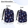 thumbnail image 2 of Yiaed Game Pads Print Print Laptop Backpack Travel Canvas Backpack Vintage Aesthetic Backpack for School Knapsack Backpack Backpack for School-Small, 2 of 5