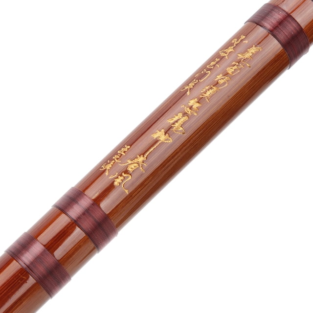 Khall ZD-02 D-Key Bamboo Flute Kit Dry Bitter Traditional Cultural Dizi Instrument Set