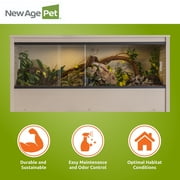 New Age Pet® ECOFLEX® Large 48 Wide Reptile Enclosure, Glass Front Terrarium