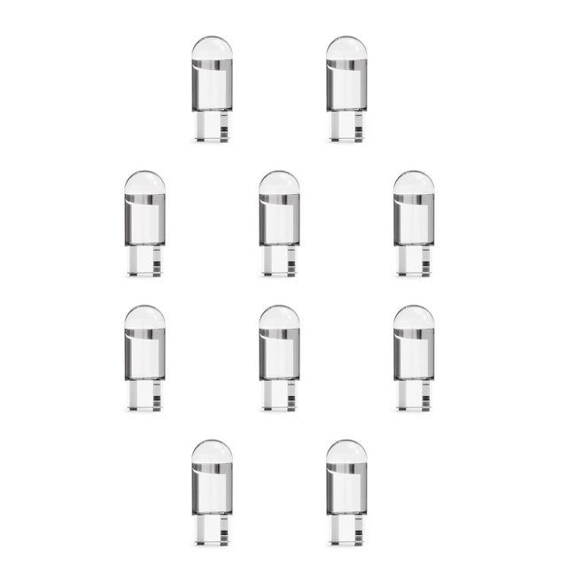 Scienceny 10 piezas de luces LED para coche, bombillas para salpicadero, lámparas universales para remolque de caravana, accesorios, piezas de repuesto, Type1 NO1 Scienceny CBP227795