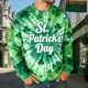 thumbnail image 2 of Camiseta de Cuello de Tripulación de Manga Larga de los Hombres de San Patricio Día de Impresión, sin Capucha, 2 of 8