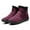 Red, variant on Tejiojio Women's Winter Warm Waterproof Cotton Shoes Nylon Snow Ankle Short Boots Botas