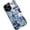 European Collage Coastal Aesthetic, variant on Case for iPhone 14 Pro, Ocean Shark Collage Blue Phone Case Military-Grade Drop Protection Cover for Women Girl - Frosted