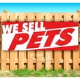 thumbnail image 1 of We Sell Pets 13 oz Vinyl Banner With Metal Grommets, 1 of 4