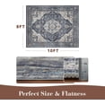 thumbnail image 2 of -Runner Rug X Rugs for Living Room- Machine Washable Rug-Soft Living Room Rug-Vintage Non Slip Carpet-Rugs for Bedrooms Dining Office, 2 of 7