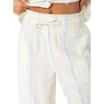 thumbnail image 5 of Celebrity Pink Women's Stripe Pull On Wide Leg Beach Pant, Sizes XS-XXXL, 5 of 8