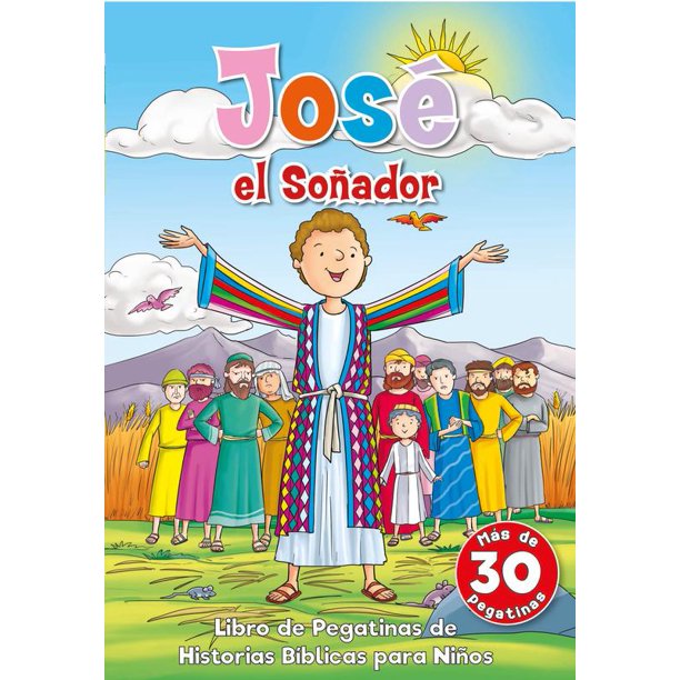 Jose El Sonador Libro De Pegatinas Walmart Com
