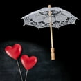thumbnail image 3 of Parapluie Brodé pour Mariée, Parapluie en Dentelle Fait Main, Sortie Haute Intensité, 3 of 7