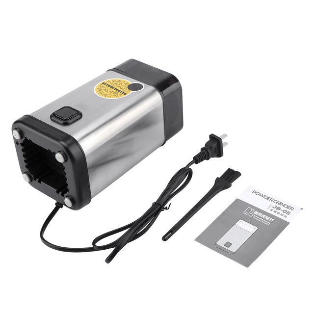 Molinillo de café en polvo eléctrico Mini fabricante de hierbas de frijol de acero inoxidable 220V para el hogar