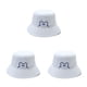 thumbnail image 3 of Qarigey Sombreros anti-sol Hombres Mujeres Gorras Sombrero de pescador diario Reversible Azul claro Type1 NO1, 3 of 6