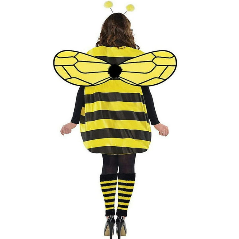Bee Costume Kit Halloween Bee Cosplay Costume Women Honey Bee Costume  Accessories Halloween Honeybee Cosplay Party Favors