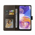 thumbnail image 7 of Allytech Samsung Galaxy A23 5G Case Synthetic Leather Case, Book Folding Flip Case with Kickstand Credit Card Slot Magnetic Closure Protective Cover for Galaxy A23 5G - Brown, 7 of 7