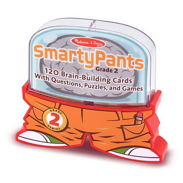 Melissa & Doug Smarty Pants 2nd Grade Card Set 120 Educational Brain