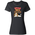 thumbnail image 3 of Inktastic Beagle Dog Lover Women's T-Shirt, 3 of 5