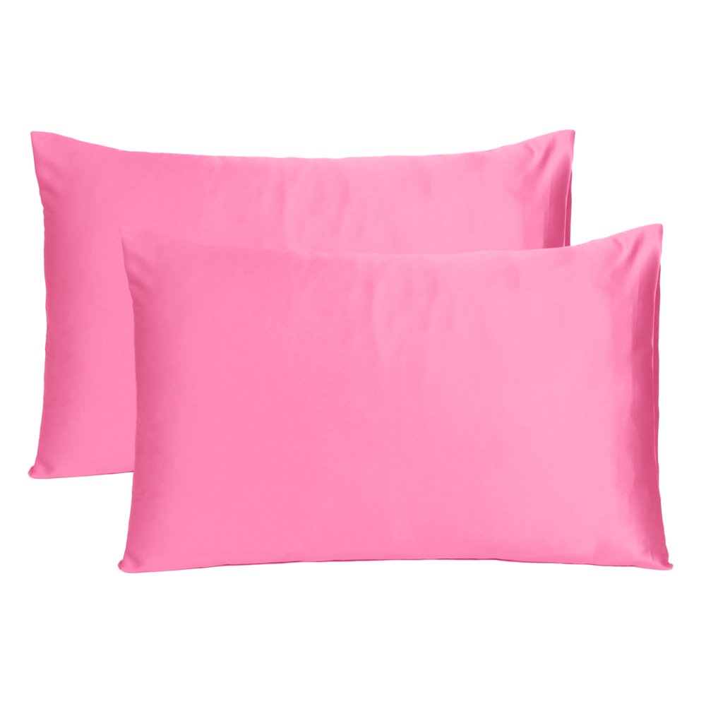 GypsieBlu 2 Pack Luxury Satin Pillowcases for Hair and Skin Standard
