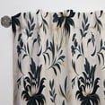 thumbnail image 6 of Designart "Smooth Beige Damask Elegance I" Damask Room Darkening Curtain Single Panel, 6 of 6