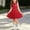 Red, variant on DJDLJWCJ Toddler Girls School Uniform Dress 1-8 Solid Color Button polo Dress Stretch Soft Summer Casual Sleeveless Dress Pink Size 5T