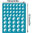 thumbnail image 3 of 4x5 Inch Clay Stencils Yin Yang Pattern Silk Screen for Polymer Silk Screen Stencils Mesh Transfer Stencils Oriental Theme Mesh Stencil for Polymer Clay Jewelry Making, 3 of 9