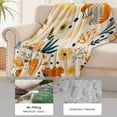 thumbnail image 4 of Mushroom Blanket for Kids Women Men, Flannel Mushroom Blankets Gifts, Mushroom Throw Blanket for Sofa Couch Bed Living Room Soft Warm Cozy Mushroom Decor 40" x 50", 4 of 7
