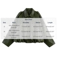 thumbnail image 2 of Stamzod Womens Fashion Leather Jacket Casual Batwing Sleeve Cropped Bomber Jacket Women 2026 Zip Up Fall Coats, 2 of 6