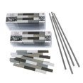 thumbnail image 1 of Aspect Peel and Stick Rustic Clay Matted Glass Backsplash Kit for Kitchen and Bathrooms (15 sq ft Kit), 1 of 2