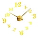 thumbnail image 5 of Reloj de pared 3D DIY Gloria Reloj de pared grande moderno sin marco dorado, 5 of 6
