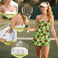 thumbnail image 6 of Yuyamidu Cute Ladybug Activewear Dresses for Women Size 2XL, Daisy Workout Dress with Separate Shorts Green Athletic Dresses Golf Tennis Dress, 6 of 7