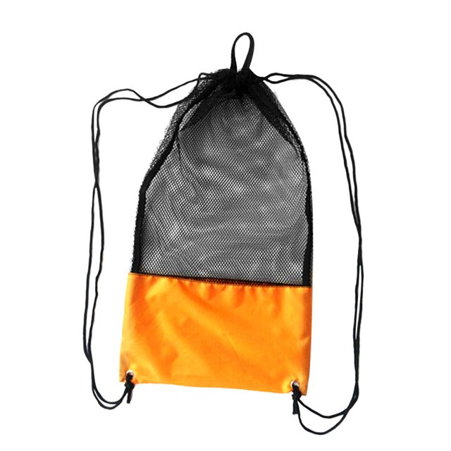 Saccho Bandolera para Máscara Gafas Snorkel Buceo naranja Sunnimix Bolsa de malla de buceo