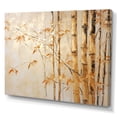 thumbnail image 2 of Designart "Zen Moment With Blue And Gold Bamboo" Bamboo Canvas Wall Art, 2 of 7