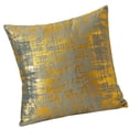 thumbnail image 2 of Funda de cojín de terciopelo dorado Macarena 45 cm para habitación de invitados cama dormitorio, 2 of 8