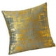 thumbnail image 2 of Funda de cojín de terciopelo chapada en oro, 45x45cm, decoración del hogar, funda de almohada decorativa suave para regalo, cama, granja, invierno, 2 of 9