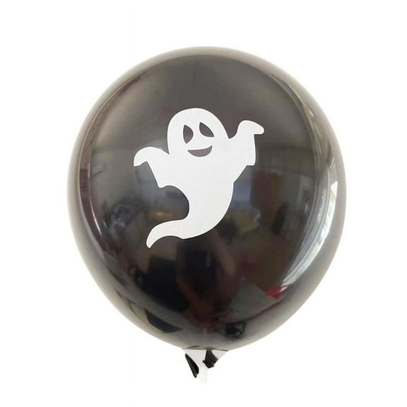 10pcs Halloween Latex Balloon 12" Spooky Decoration Balloon Halloween Party Balloon