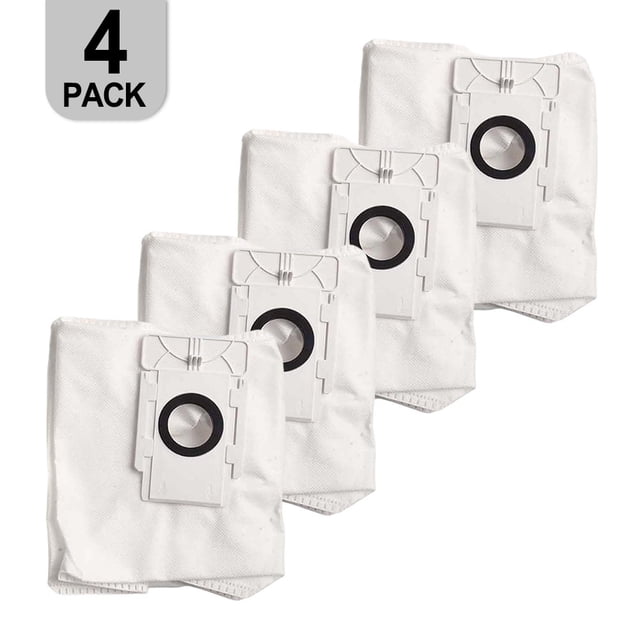Bolsas de polvo de repuesto para robot aspirador Elvita CRD6550V capacidad 4L