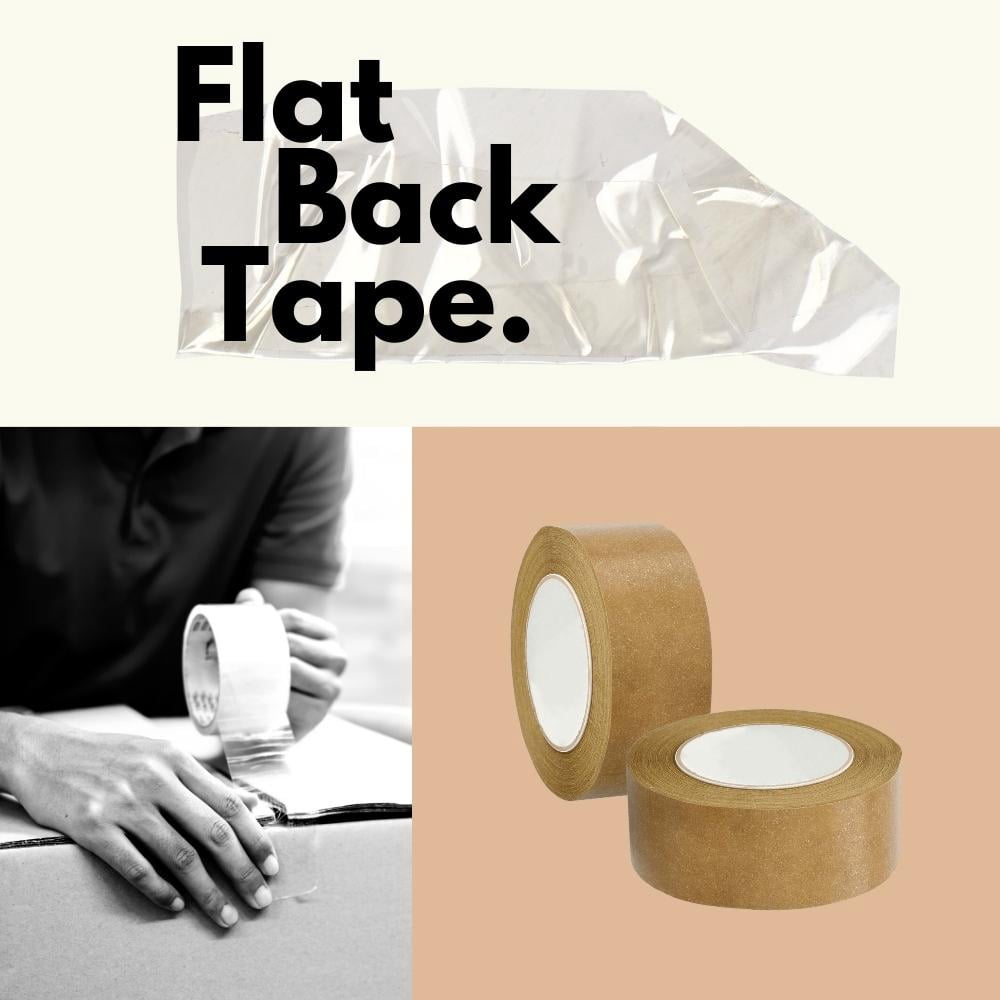 MMBM Colored Heavy Duty Carton Sealing Tape, 6 Rolls, 2" x 60 Yards