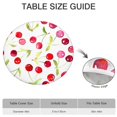 thumbnail image 6 of Round Picnic Table Cloth 100% Waterproof & Oil Proof, Elastic Fitted Table Cover for 36"-44" Round Tables, for Dining, Camping, Outdoor, 6 of 7