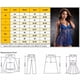 thumbnail image 3 of Gibobby Conjunto de lencería Ropa Interior Sexy con Cuello En V para Mujer, Lencería Sexy, Ropa Interior con Cordón Sin Espalda De Lencería(Azul, G), 3 of 5