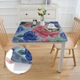 thumbnail image 2 of HAOXIT Spillproof Spring/Summer , Table Cloth for Rectangle Tables,/ Flower Table Covers ,Parties,Wedding Use 52*52, 2 of 7