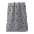 thumbnail image 2 of JeashCHAT Valentine Hand Towel for Bathroom, Cotton Face Towel, Decorative Love Heart Towels, Super Soft Thick Highly Absorbent Quick Dry Towels, 13"x29", 2 of 6