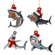 thumbnail image 1 of Christmas Shark Acrylic Pendants Xmas Tree Ornaments Home Hanging Decor Christmas Tree Decorations For Navidad 2022 New Year3United Kingdom He Qiyong unisex, 1 of 1