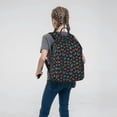 thumbnail image 5 of Honeii Multicolored Butterflies Print Lightweight Backpacks,Carry on Backpack,Durable Backpack for School, Work & Travel, 5 of 7
