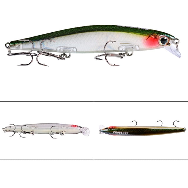 Equipo de pesca al aire libre, cebo de plástico de simulación, equipo de pesca de peces falsos, suministros de accesorios de pesca Wmkox8yii jkg994