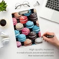 thumbnail image 5 of Macarons Acrylic Clipboards 12 x 9 Inch A4 Size with Low Profile Clip Hanging Clipboard for Classroom School Office, 5 of 8