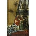 thumbnail image 3 of Manner Of William Merritt Chase 10x14 Black Modern Framed Museum Art Print Titled - Still Life with Peacock Feathers, 3 of 5