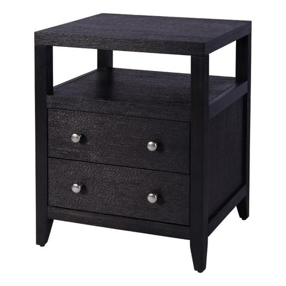 Butler Specialty Company Dana 21 in. W Wood 2 Drawer Nightstand - Coffee