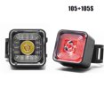 thumbnail image 3 of CAROOTU Bike Light 5 Mode USB Rechargeable LED Cycling Bicycle Bicycle Warning Front Rear Tail Light Lights, 3 of 7
